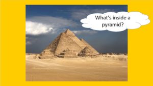 whats inside a pyramid