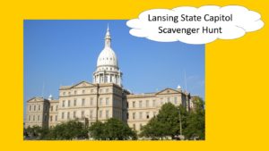 lansing state capitol scavenger hunt