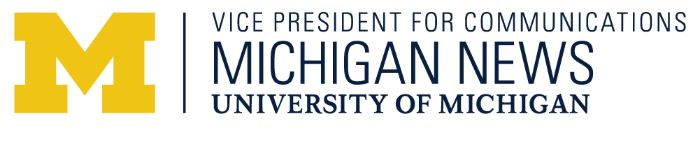 Michigan News Vice President for Communications logo