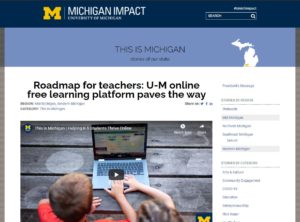 Michigan impact site